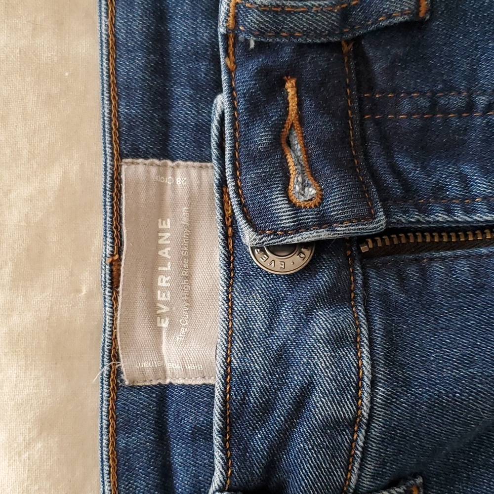 Everlane Curvy High Rise Skinny Jean - 28 crop